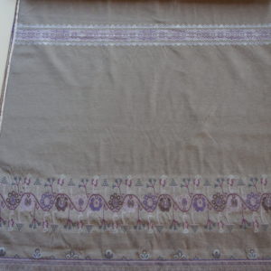 Jacquard mit Bordüre