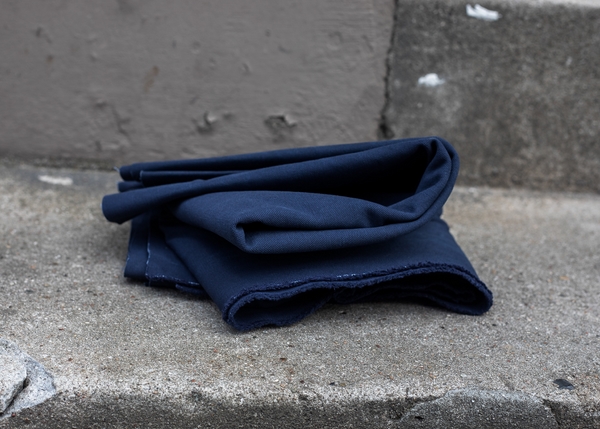 Heavy washed Canvas, Navy von Mind the MAKER