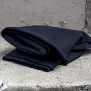 Heavy washed Canvas, Black von Mind the MAKER