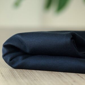 Textured Ponte mit TENCEL™ Fasern- Blueberry