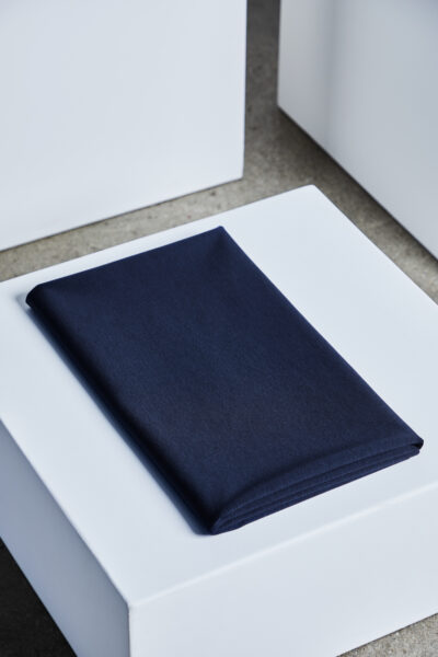 Textured Ponte mit TENCEL™ Fasern- Blueberry – Bild 3