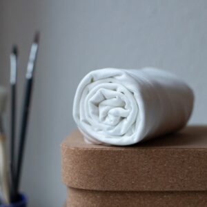 Basic Stretch Jersey mit TENCEL™ Fasern – white