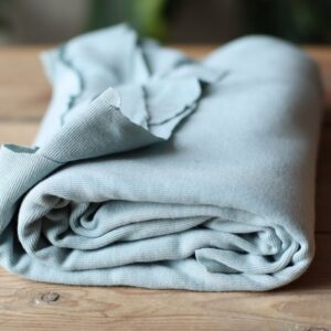 Fine Rib Jersey  TENCEL™  Blue Mist