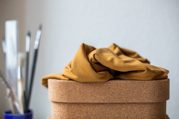 Basic Stretch Jersey TENCEL™  Mustard