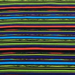 Neonstreifen, Baumwolljersey