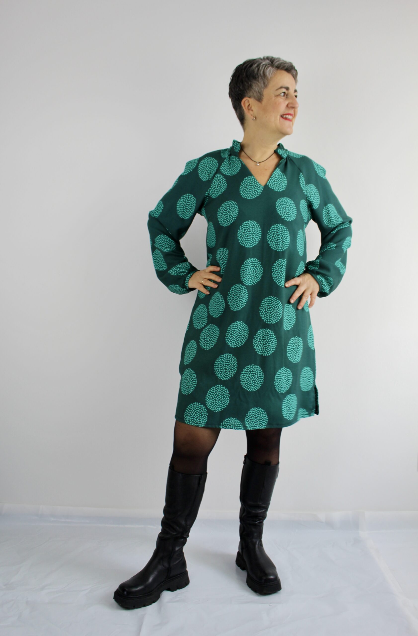 Sabi, Viskose Crepe, Rest (2,30 m) – Bild 4